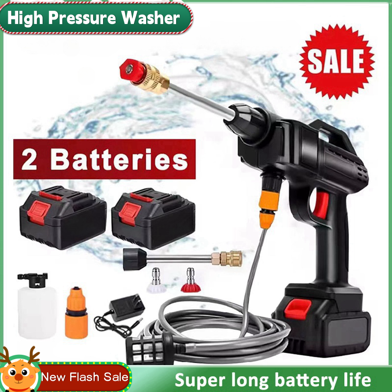 RECHARGEABLE PRESSURE CAR WASHER